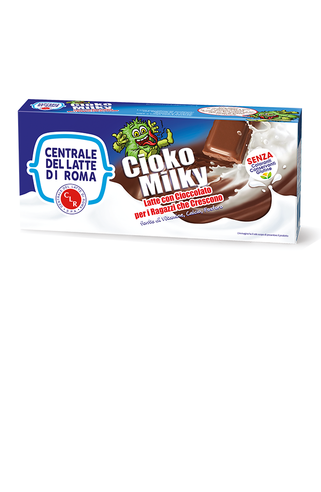 Latte a Lunga Conservazione con cioccolato Cioko Milky in cartone