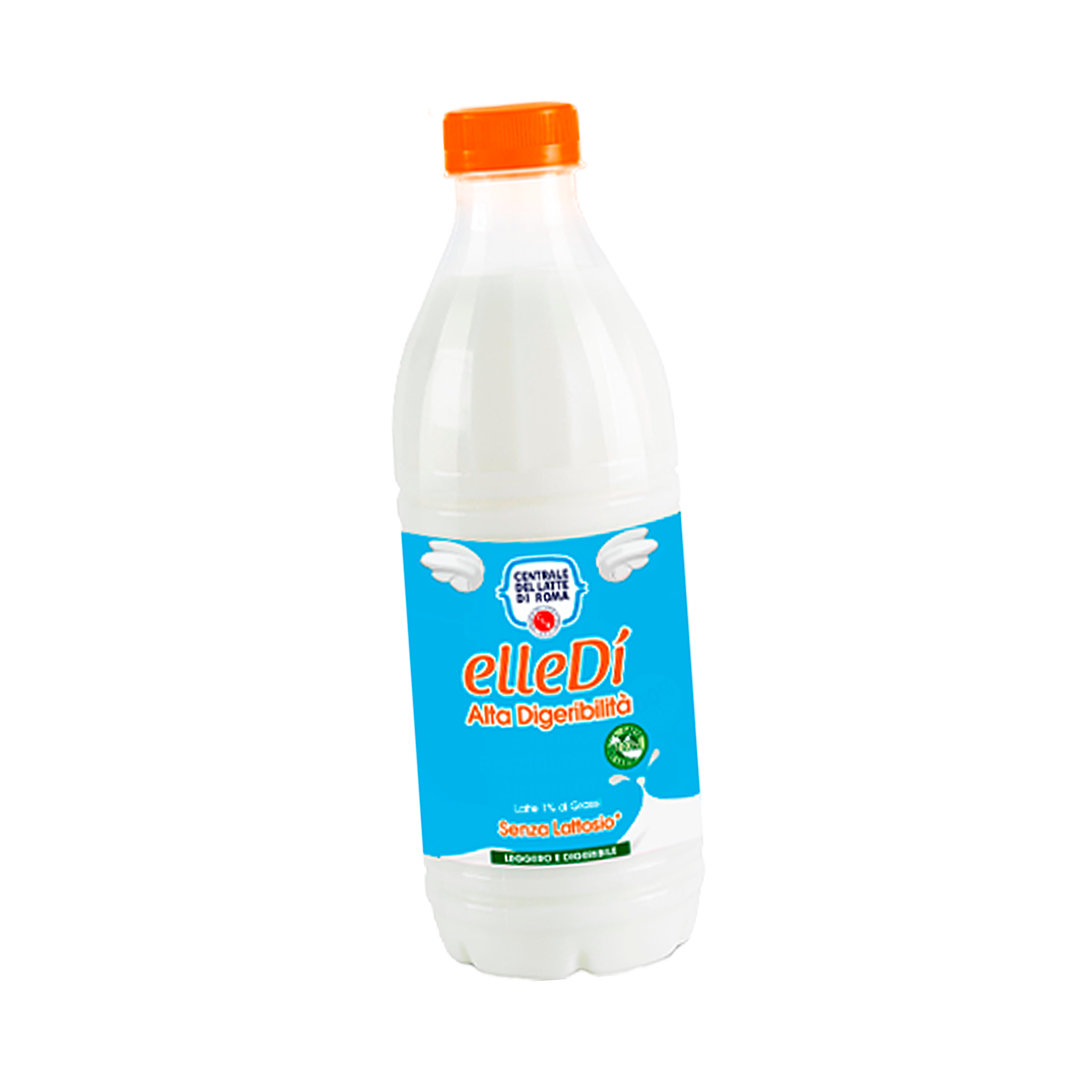 Latte Microfiltrato Pastorizzato Elledì Senza Lattosio  1% bottiglia PET