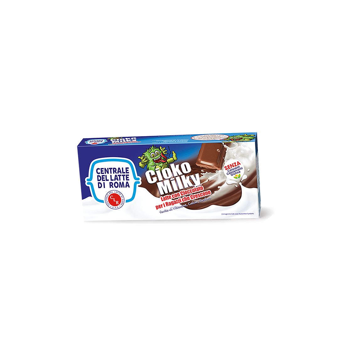 Latte a Lunga Conservazione con cioccolato Cioko Milky in cartone